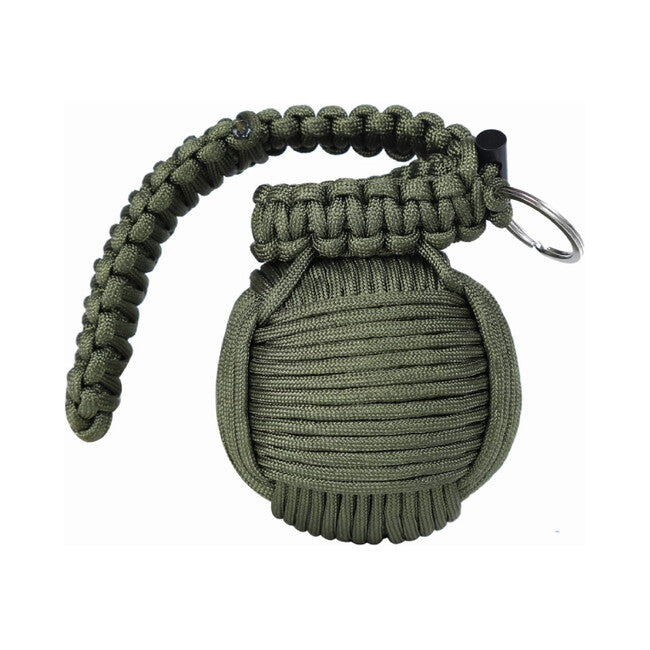 WARAGOD Menel paracord set za preživljavanje, maslinasto zeleni