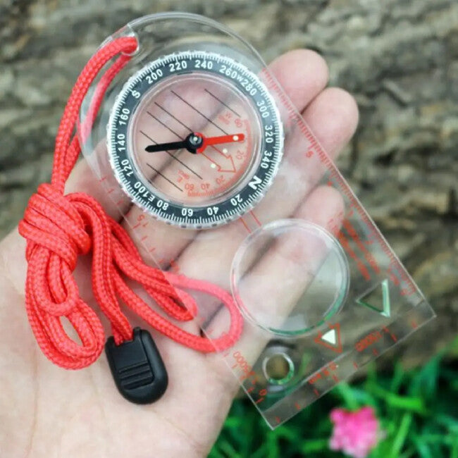 WARAGOD Mountain prozirni kompas