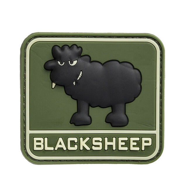 WARAGOD 3D BLACKSHEEP našivak 6x5,5 cm, forest