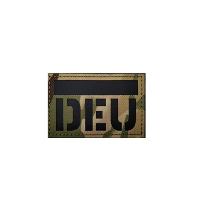 WARAGOD CP Camo našivak s zastavom zemlje, Njemačka