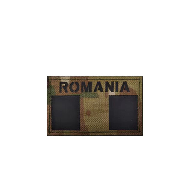 WARAGOD CP Camo našivak s zastavom zemlje, Rumunjska