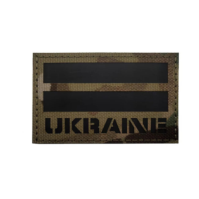 WARAGOD CP Camo našivak s zastavom zemlje, Ukrajina