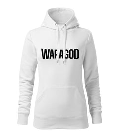 WARAGOD ženska dukserica s kapuljačom FastMERCH 320 g/m², bijela