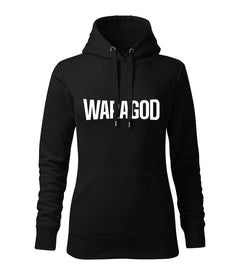 WARAGOD ženska dukserica s kapuljačom FastMERCH 320 g/m², crna
