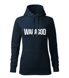 WARAGOD ženska dukserica s kapuljačom FastMERCH 320 g/m², tamnoplava