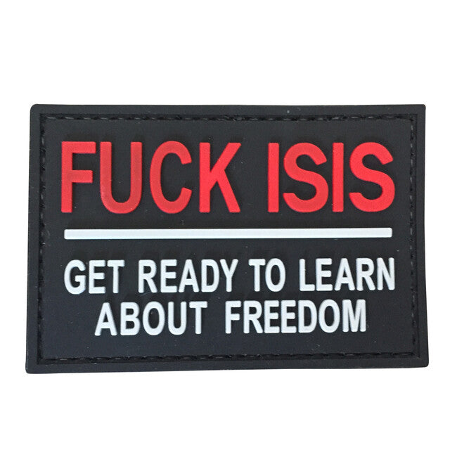 WARAGOD Fuck ISIS našivak PVC
