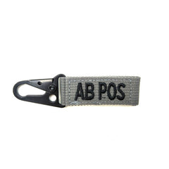 WARAGOD karabiner krvna grupa AB+ pozitivna, sivi