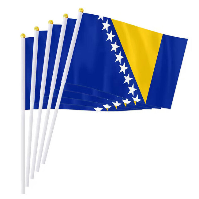 WARAGOD zastava za mahanje Bosna i Hercegovina, 30 x 40 cm