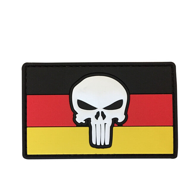 WARAGOD 3D DE Punisher našivak 8.5x5cm