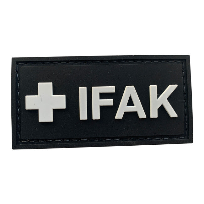 WARAGOD Individual First Aid Kit 3D našivak, crni 5x3cm