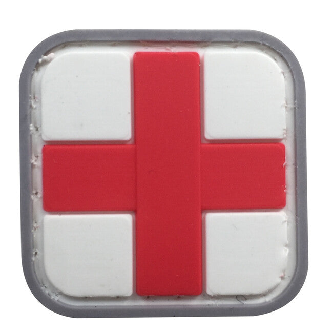 WARAGOD 3D Medic našivak bijeli 3x3cm