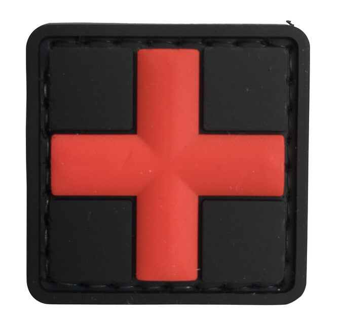 WARAGOD 3D Medic našivak crni, 3x3cm