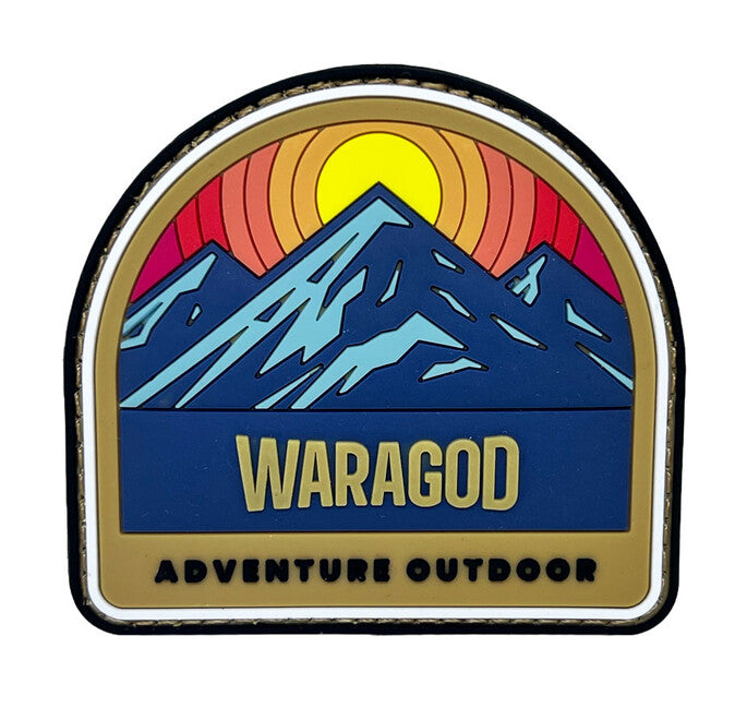 WARAGOD 3D Outdoor našivak 7x5cm