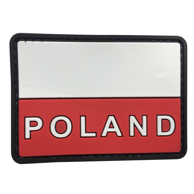 WARAGOD 3D Našivak Poljska tekst, 7.5x5cm