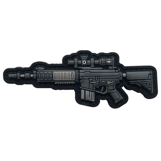 WARAGOD AR15 3D GUN našivak 10.5x4cm