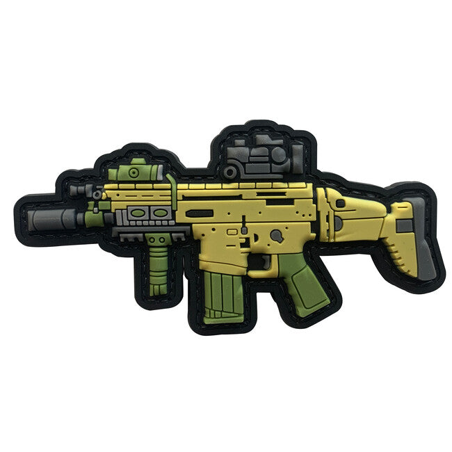 WARAGOD Scar-H 3D GUN našivak 10.5x5cm