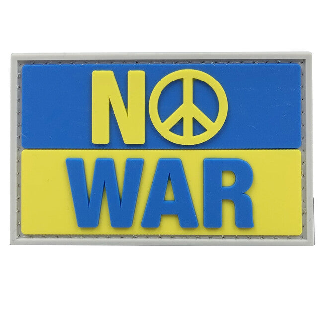WARAGOD No war PVC našivak