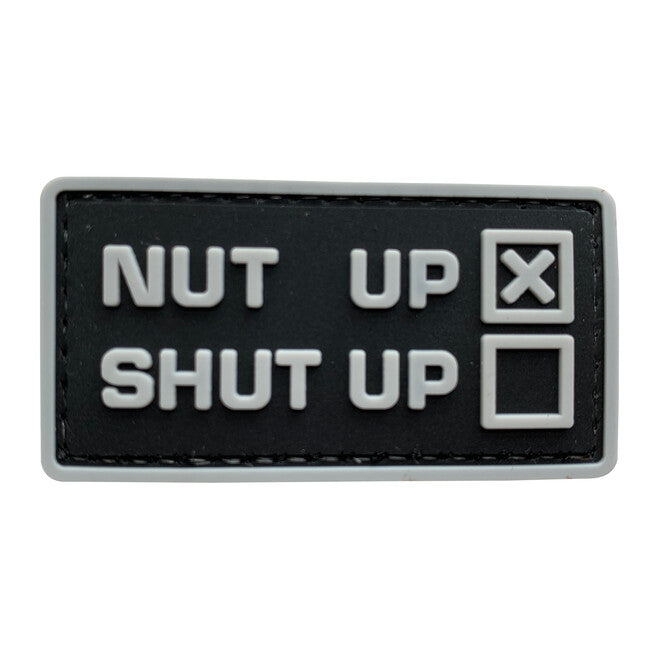 WARAGOD Nut UP PVC našivak, crni