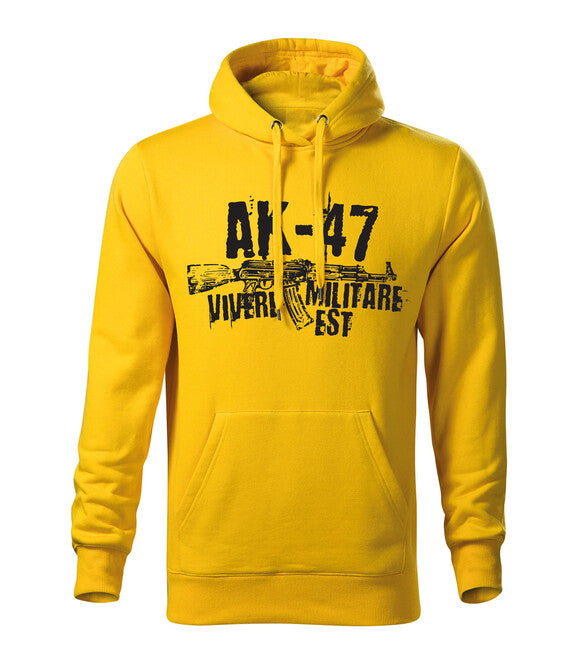 DRAGOWA Seneca muški pulover s kapuljačom AK-47 320 g/m², žuti