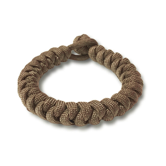 WARAGOD Ectar paracord narukvica s podesivim zatvaračem, coyote