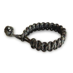 WARAGOD Ilmë paracord narukvica s podesivim zatvaračem, camo green