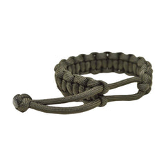 WARAGOD Ilmë paracord narukvica s podesivim zatvaračem, zelena