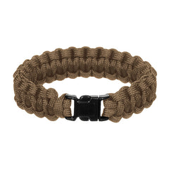 WARAGOD Corna paracord narukvica s plastičnim klipom, coyote