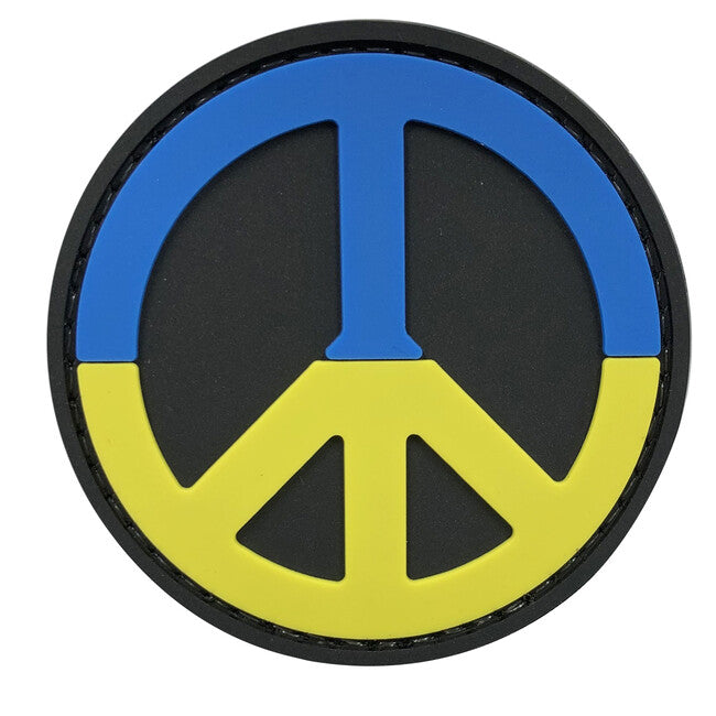 WARAGOD Peace Ukraine PVC našivak