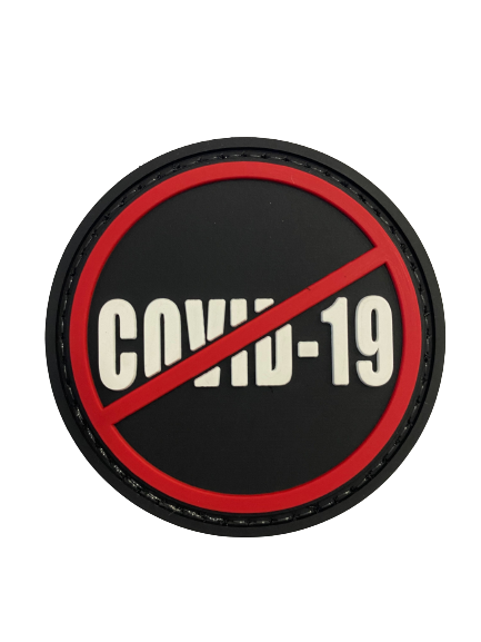 WARAGOD Stop Covid 19 PVC našivak