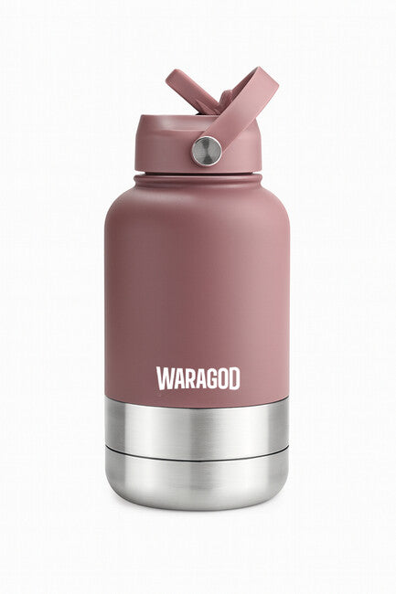 WARAGOD Aura 3u1 termosica 1000ml, ružičasta