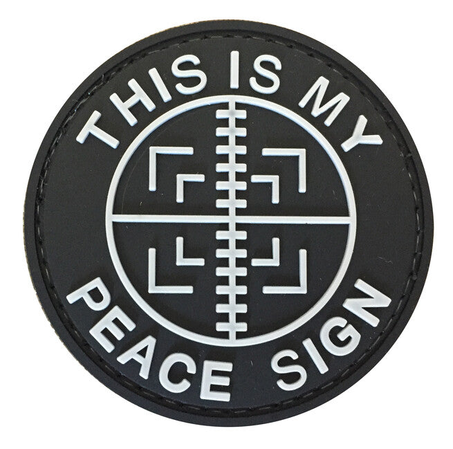 WARAGOD This is my Peace sign PVC našivak