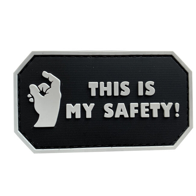 WARAGOD This is my Safety PVC našivak, crni