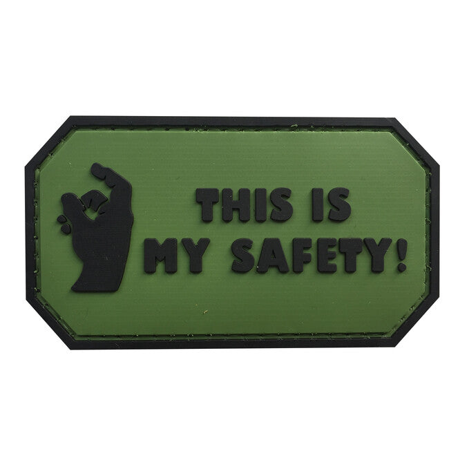 WARAGOD This is my Safety našivak PVC, zeleni