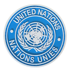 WARAGOD United Nation PVC našivak, plavi