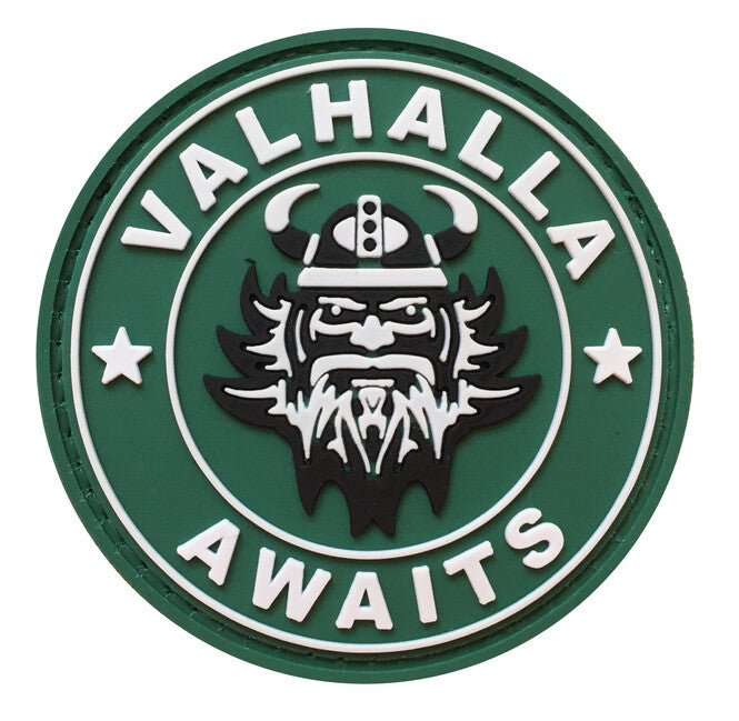 WARAGOD Valhalla Awaits PVC našivak