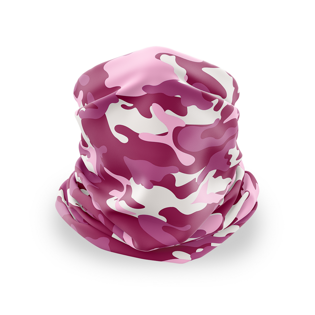 WARAGOD Värme multifunkcionalna bandana, pink metro