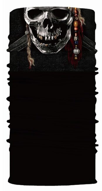 WARAGOD Pirate Skull multifunkcionalna bandana Värme