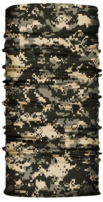 WARAGOD Värme multifunkcionalna bandana, woodland digital light