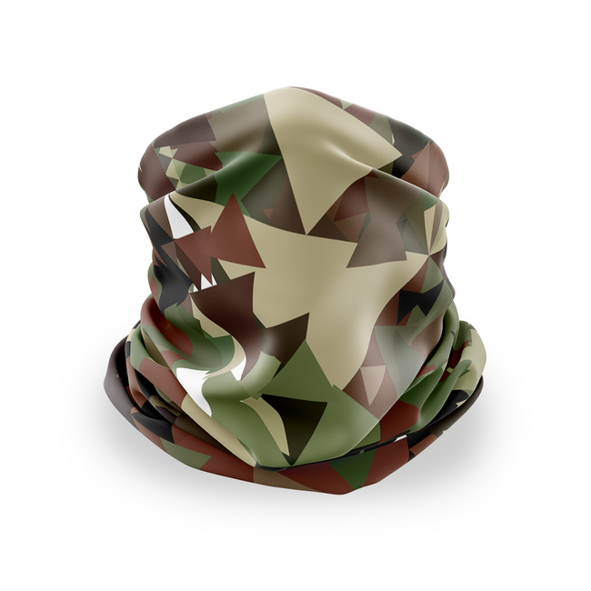WARAGOD Värme multifunkcionalna bandana triangle, woodland