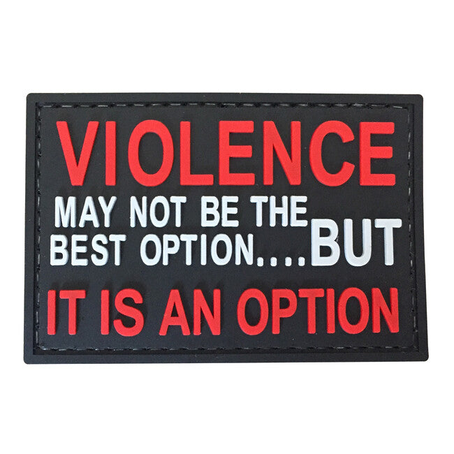 WARAGOD Violence PVC našivak