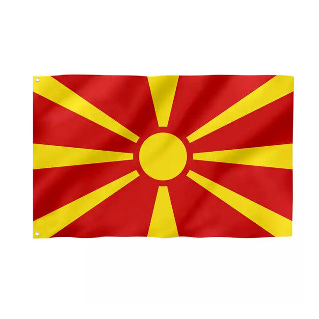 WARAGOD zastava Sjeverna Makedonija 150x90 cm