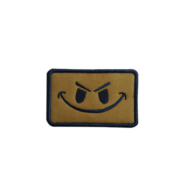 WARAGOD Emoticon vezeni našivak, Coyote