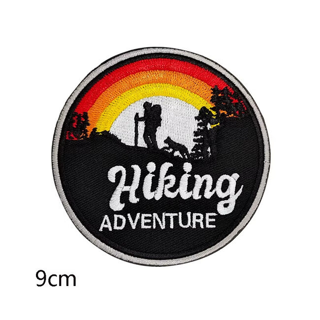 WARAGOD Mountain Camping vezeni našivak 08