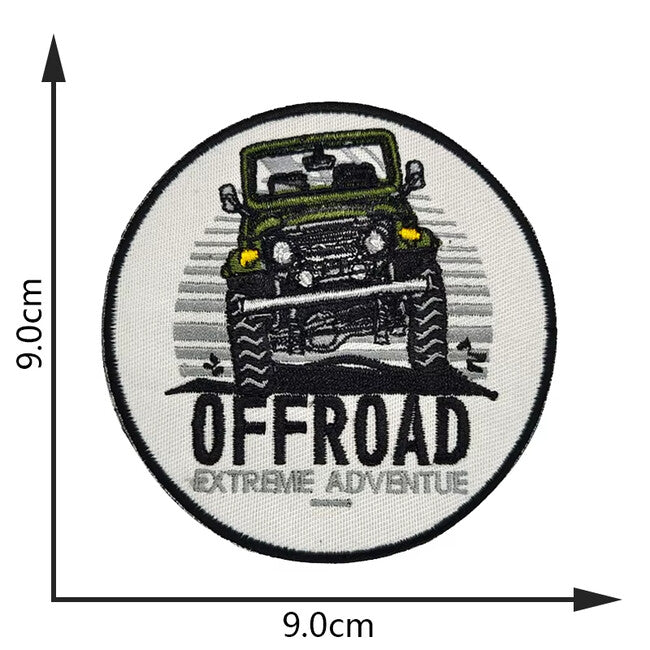 WARAGOD Off Road Extreme Adventure vezeni našivak