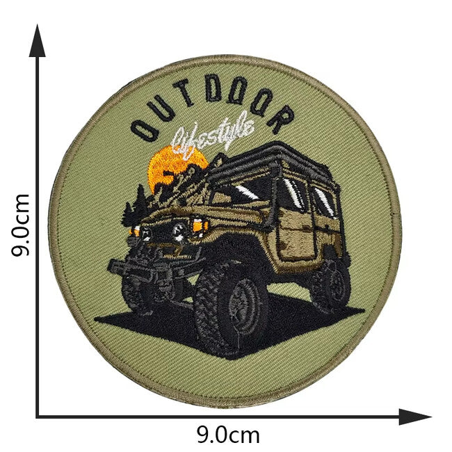 WARAGOD Outdoor Lifestyle vezeni našivak