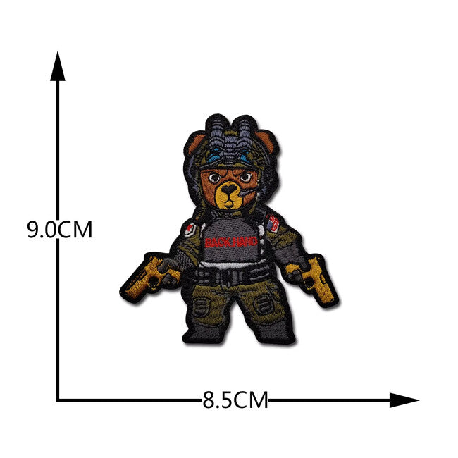 WARAGOD Tactical Bear vezeni našivak