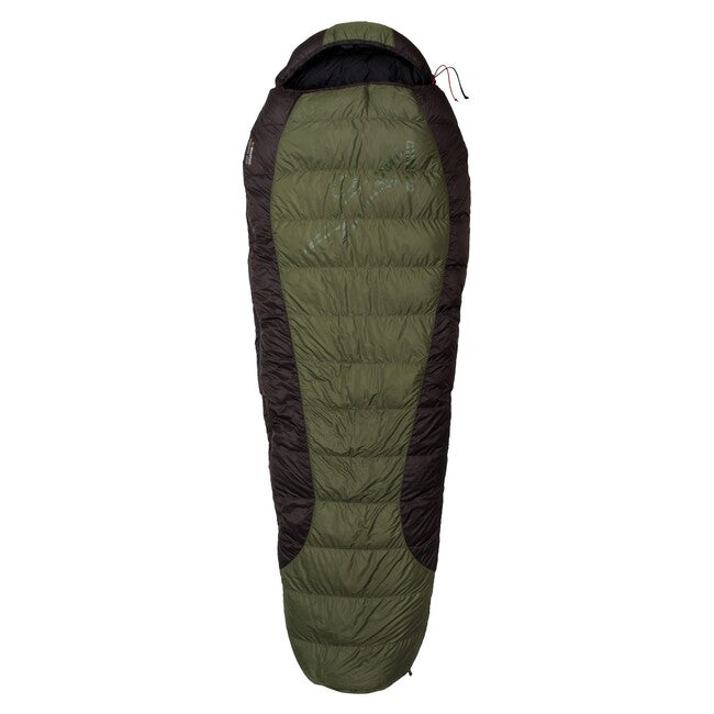 Warmpeace VIKING 600 vreća za spavanje 180 cm R, olive/grey/black
