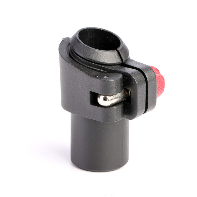 Warp ND FL-14 flip-lock mehanika, crno tijelo/crna plastična poluga/crvena matica, promjer 16 mm