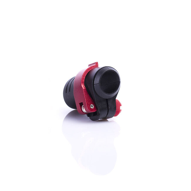 Warp ND FL-17 flip-lock mehanika crni plastik/crvena ALU poluga/crvena matica, za promjer 18 mm