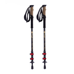 Warp Trail EVO trekking štapovi, black-gold, 140 cm